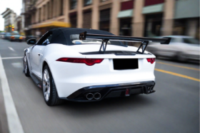 DarwinPRO 2013-2017 Jaguar F-Type Coupe & Convertible BS Style Rear Diffuser - image 3