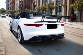 DarwinPRO 2013-2017 Jaguar F-Type Coupe & Convertible BS Style Rear Diffuser - image 4