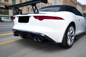 DarwinPRO 2013-2017 Jaguar F-Type Coupe & Convertible BS Style Rear Diffuser - image 5