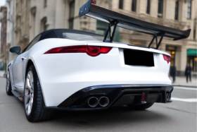 DarwinPRO 2013-2017 Jaguar F-Type Coupe & Convertible BS Style Rear Diffuser - image 7