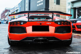DarwinPRO 2011-2022 Lamborghini Aventador LP700，LP750，LP740，LP720，LP780 Coupe & Roadster DC Style Carbon Fiber Trunk Spoiler Wing - image 2