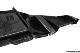 DarwinPRO 2011-2016 Lamborghini Aventador LP700 LP740 Coupe Roadster DC Style Carbon Fiber Rear Diffuser - image 9