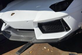 DarwinPRO 2011-2016 Lamborghini Aventador LP700 Carbon Fiber Front Lip Carbonado (DC Style) Fits Coupe, Roadster - image 6
