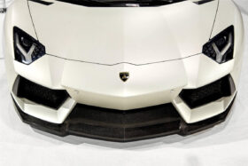 DarwinPRO 2011-2016 Lamborghini Aventador LP700 Carbon Fiber Front Lip Carbonado (DC Style) Fits Coupe, Roadster - image 7