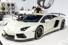 DarwinPRO 2011-2016 Lamborghini Aventador LP700 Carbon Fiber Side Skirts Carbonado (DC Style) Fits Coupe, Roadster - image 6