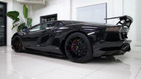 DarwinPRO 2011-2016 Lamborghini Aventador LP700 LP740 Coupe Roadster DC Style Carbon Fiber Rear Diffuser - image 4