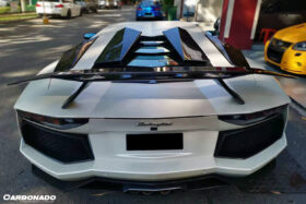 DarwinPRO 2011-2022 Lamborghini Aventador LP700 LP750 LP740 LP720 LP780 Coupe & Roadster VTC Style Trunk Spoiler - image 8