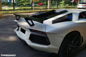 DarwinPRO 2011-2022 Lamborghini Aventador LP700 LP750 LP740 LP720 LP780 Coupe & Roadster VTC Style Trunk Spoiler - image 2