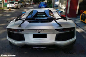 DarwinPRO 2011-2022 Lamborghini Aventador LP700 LP750 LP740 LP720 LP780 Coupe & Roadster VTC Style Trunk Spoiler - image 3