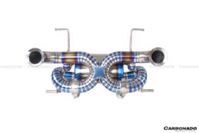 DarwinPRO 2011-2021 Lamborghini Aventador LP700 LP740 LP750 Coupe & Roadster SVJ Style Exhaust System - image 6