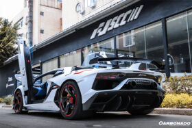 DarwinPRO 2011-2021 Lamborghini Aventador LP700 LP740 LP750 SVJ Coupe & Roadster SVJ Style Part DRY Carbon Fiber Aero Full Kit - image 8