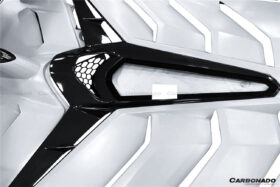 DarwinPRO 2011-2021 Lamborghini Aventador LP700 LP740 LP750 SVJ Coupe & Roadster SVJ Style Part DRY Carbon Fiber Engine Hood And Wing - image 9