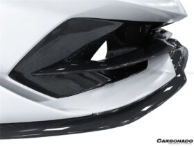 DarwinPRO 2011-2021 Lamborghini Aventador LP700 LP740 LP750 SVJ Coupe & Roadster SVJ Style Part Dry Carbon Fiber Front Bumper - image 9