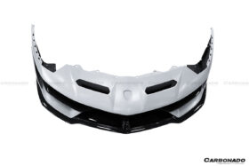 DarwinPRO 2011-2021 Lamborghini Aventador LP700 LP740 LP750 SVJ Coupe & Roadster SVJ Style Part Dry Carbon Fiber Front Bumper - image 5