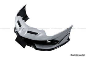 DarwinPRO 2011-2021 Lamborghini Aventador LP700 LP740 LP750 SVJ Coupe & Roadster SVJ Style Part Dry Carbon Fiber Front Bumper - image 7
