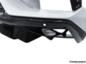 DarwinPRO 2011-2021 Lamborghini Aventador LP700 LP740 LP750 SVJ Coupe & Roadster SVJ Style Part Dry Carbon Fiber Rear Bumper - image 10