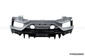 DarwinPRO 2011-2021 Lamborghini Aventador LP700 LP740 LP750 SVJ Coupe & Roadster SVJ Style Part Dry Carbon Fiber Rear Bumper - image 5