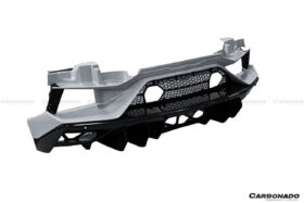 DarwinPRO 2011-2021 Lamborghini Aventador LP700 LP740 LP750 SVJ Coupe & Roadster SVJ Style Part Dry Carbon Fiber Rear Bumper - image 6
