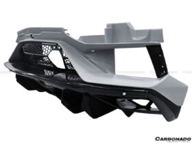 DarwinPRO 2011-2021 Lamborghini Aventador LP700 LP740 LP750 SVJ Coupe & Roadster SVJ Style Part Dry Carbon Fiber Rear Bumper - image 8