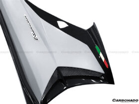 DarwinPRO 2011-2021 Lamborghini Aventador LP700 LP740 LP750 SVJ Coupe & Roadster SVJ Style Part Dry Carbon Fiber Side Skirts - image 6
