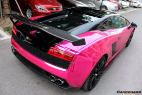 DarwinPRO 2004-2014 Lamborghini Gallardo DC-II Style Carbon Fiber Trunk Spoiler Wing - image 3