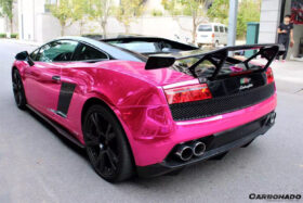 DarwinPRO 2004-2014 Lamborghini Gallardo DC-II Style Carbon Fiber Trunk Spoiler Wing - image 5
