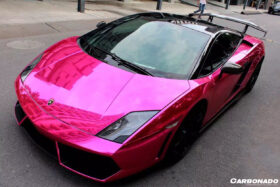 DarwinPRO 2004-2014 Lamborghini Gallardo DC-II Style Carbon Fiber Trunk Spoiler Wing - image 2