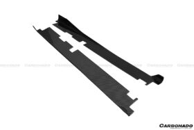 DarwinPRO 2015-2019 Lamborghini Huracan LP610 LP580 DC Style Carbon Fiber Side Skirts Under Board - image 5