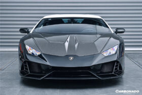 DarwinPRO 2015-2025 Lamborghini Huracan LP610 & LP580 & EVO & Tecnica VRS Style Carbon Fiber Hood - image 2