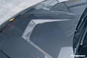 DarwinPRO 2015-2025 Lamborghini Huracan LP610 & LP580 & EVO & Tecnica VRS Style Carbon Fiber Hood - image 7