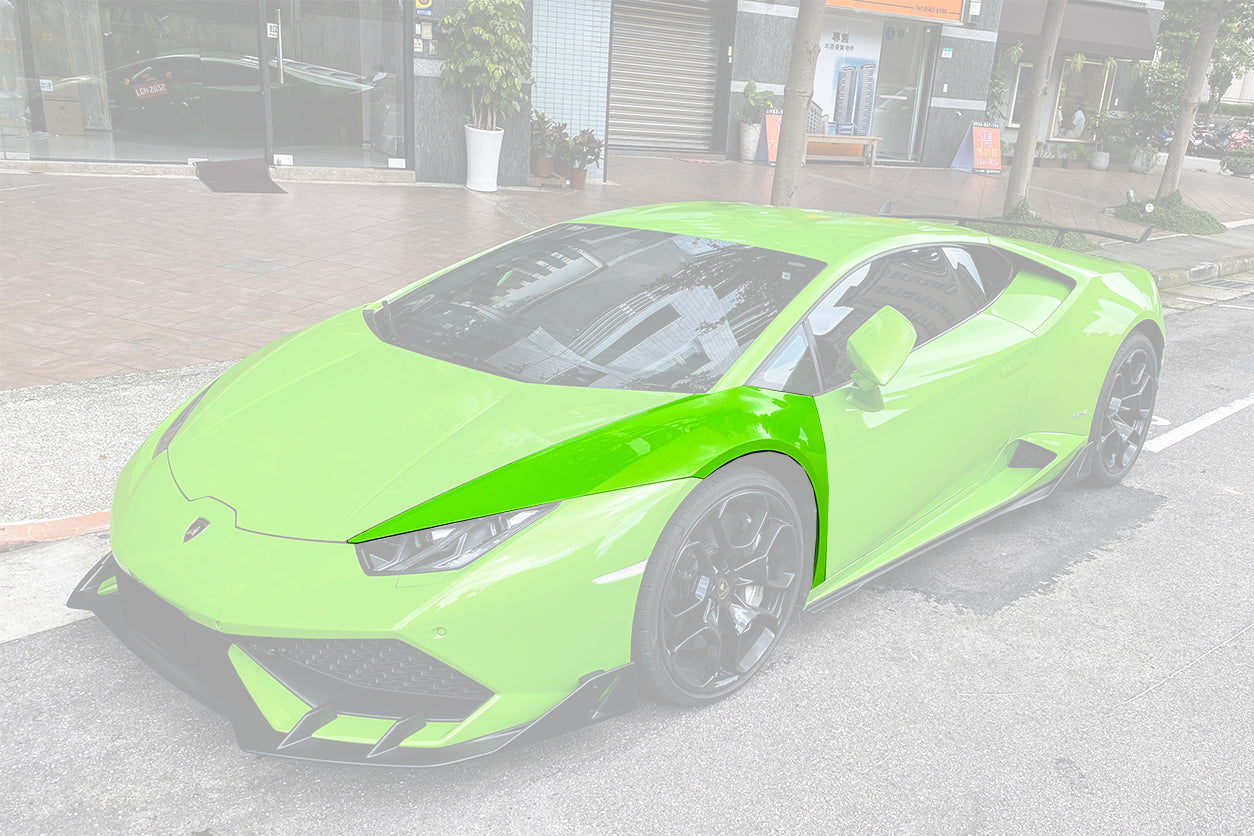 DarwinPRO 2015-2025 Lamborghini Huracan LP610 & LP580 & EVO & Tecnica Front Fender