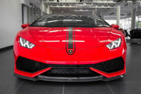 DarwinPRO 2015-2020 Lamborghini Huracan LP610 VRS Style Carbon Fiber Front Lip - image 1