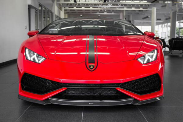 DarwinPRO 2015-2020 Lamborghini Huracan LP610 VRS Style Carbon Fiber Front Lip