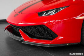 DarwinPRO 2015-2020 Lamborghini Huracan LP610 VRS Style Carbon Fiber Front Lip - image 3