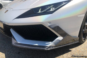 DarwinPRO 2015-2020 Lamborghini Huracan LP610 MD Style Carbon Fiber Front Lip - image 4