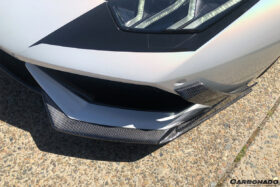 DarwinPRO 2015-2020 Lamborghini Huracan LP610 MD Style Carbon Fiber Front Lip - image 5