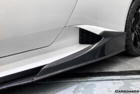 DarwinPRO 2015-2019 Lamborghini Huracan LP610 LP580 MD Style Carbon Fiber Side Skirts Under Board - image 6