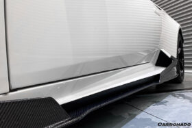 DarwinPRO 2015-2019 Lamborghini Huracan LP610 LP580 MD Style Carbon Fiber Side Skirts Under Board - image 8