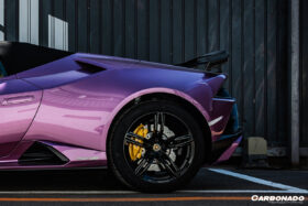 DarwinPRO 2015-2025 Lamborghini Huracan LP610 & LP580 & EVO & Tecnica MD Style Carbon Fiber Trunk Spoiler Wing with Base - image 3