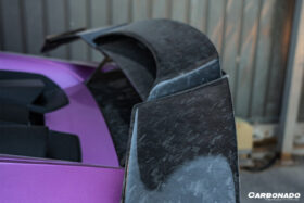 DarwinPRO 2015-2025 Lamborghini Huracan LP610 & LP580 & EVO & Tecnica MD Style Carbon Fiber Trunk Spoiler Wing with Base - image 8