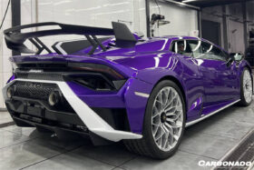 DarwinPRO 2021-UP Lamborghini Huracan STO Dry Carbon Fiber Trunk Spoiler Wing - image 8