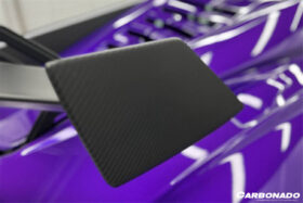 DarwinPRO 2021-2024 Lamborghini Huracan STO Dry Carbon Fiber Trunk Spoiler Side Winglets - image 8