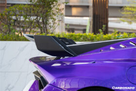 DarwinPRO 2021-UP Lamborghini Huracan STO Dry Carbon Fiber Trunk Spoiler Wing - image 5