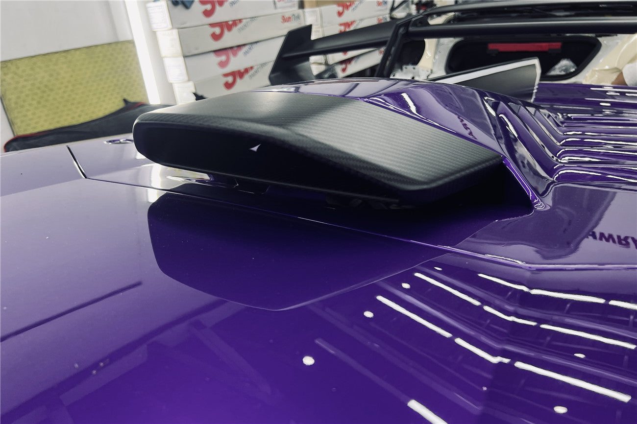 DarwinPRO 2021-UP Lamborghini Huracan STO Dry Carbon Fiber Engine Room Vent