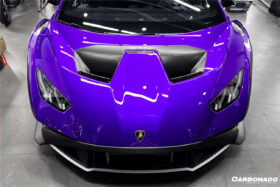 DarwinPRO 2021-UP Lamborghini Huracan STO Dry Carbon Fiber Hood Vents - image 2