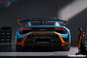 DarwinPRO 2021-UP Lamborghini Huracan STO Dry Carbon Fiber Rear Diffuser - image 7