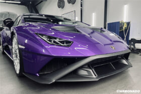 DarwinPRO 2021-UP Lamborghini Huracan STO Dry Carbon Fiber Down-Front Lip - image 7