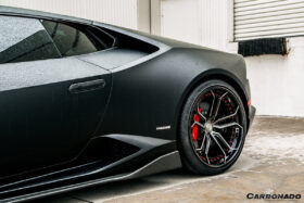 DarwinPRO 2015-2019 Lamborghini Huracan LP610 LP580 AYP Style Carbon Fiber Side Skirts Under Board - image 3