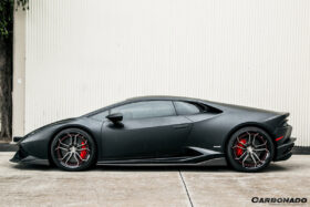 DarwinPRO 2015-2019 Lamborghini Huracan LP610 LP580 AYP Style Carbon Fiber Side Skirts Under Board - image 4