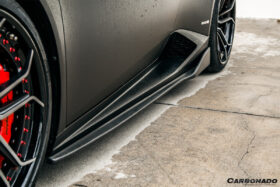 DarwinPRO 2015-2019 Lamborghini Huracan LP610 LP580 AYP Style Carbon Fiber Side Skirts Under Board - image 5